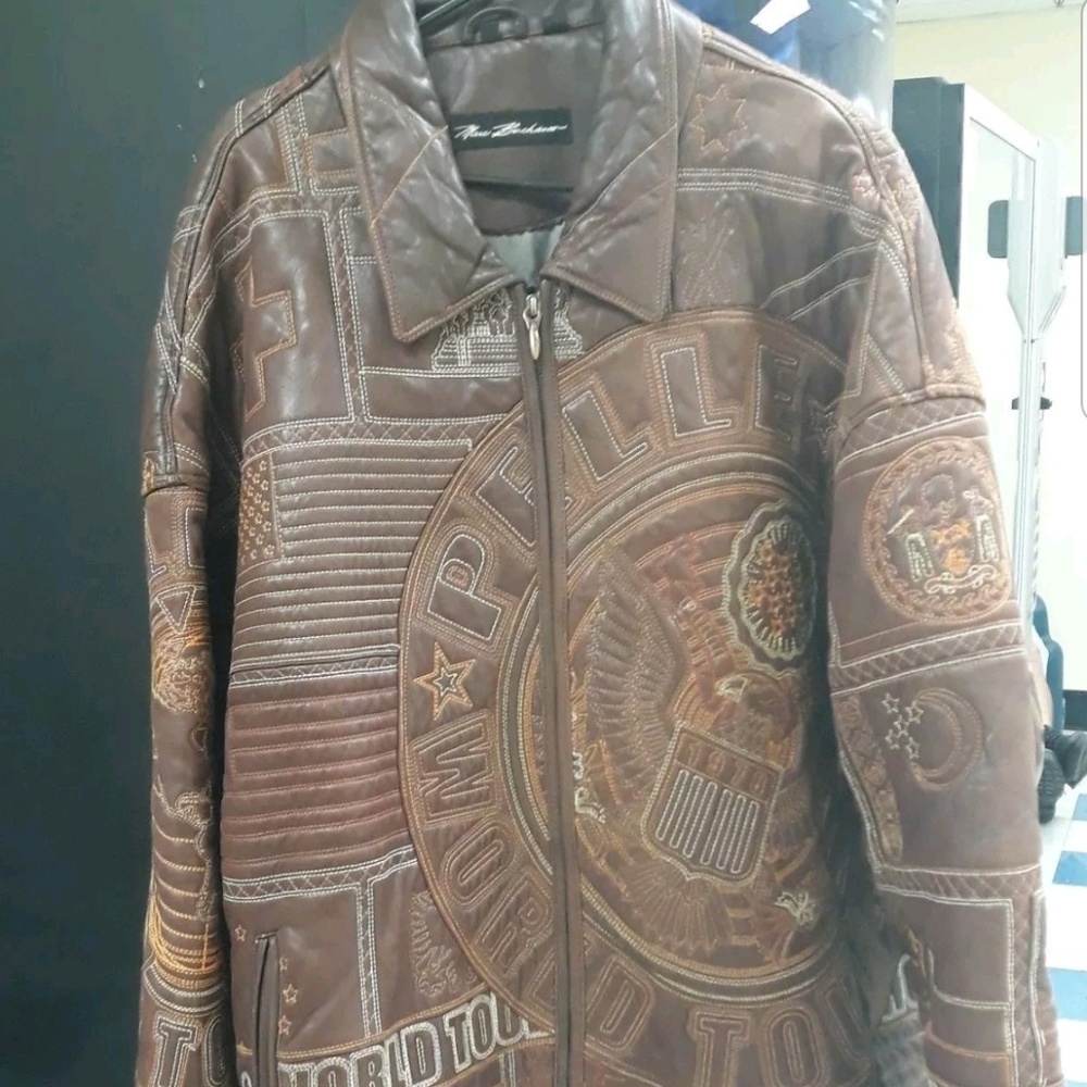 Pelle Pelle Chocolate Brown Leather Jacket